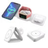 3 In 1 15W Fast Wireless Magnetic Charging Pad for iPhone, AirPods & Smartwatch
