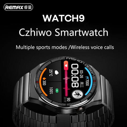 REMAX Czhiwo WATCH9 Tarnish Smart Watch – Premium Style Meets Smart Technology