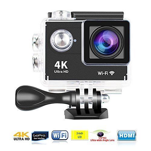 D800 4K WiFi Action Sports Camera – Ultra HD Adventure Camera with Complete Accessories Kit