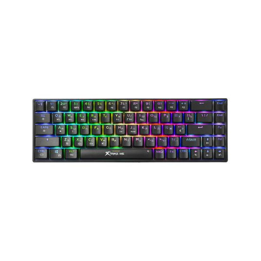 XTRIKE ME GK-995W 68 Keys Wireless Tri-Mode Gaming Mechanical Keyboard Black