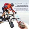 K1 Pocket 5K HD WiFi Handheld Action Camera – 270° Rotatable Sports & Vlogging Camera