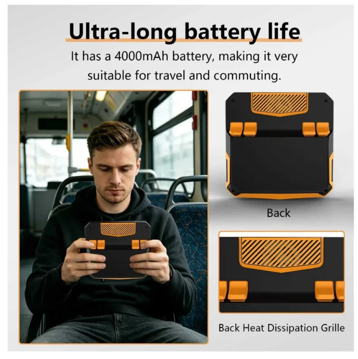 GS1 Retro Handheld Gaming Console | Portable Game Player with Built-in Games