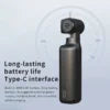 K1 Pocket 5K HD WiFi Handheld Action Camera – 270° Rotatable Sports & Vlogging Camera