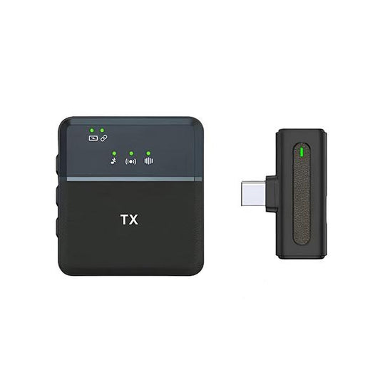 SX8 Type-C Professional Wireless Lavalier Microphone – Clear Audio for Interviews, Vlogs & Live Streaming