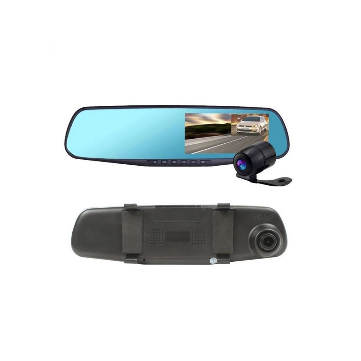 L830 Car DVR Mirror Dual Camera – 1080P Front & Rear HD Dash Camera System