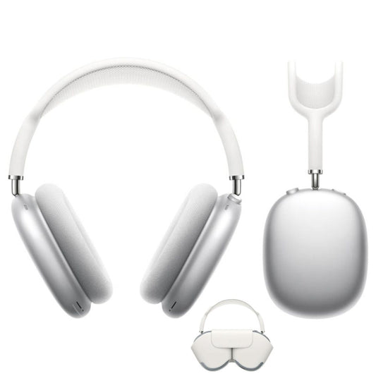 Apple AirPods Max Wireless ANC Headphones with Pouch Silver – High Quality Premium Over-Ear Headphones