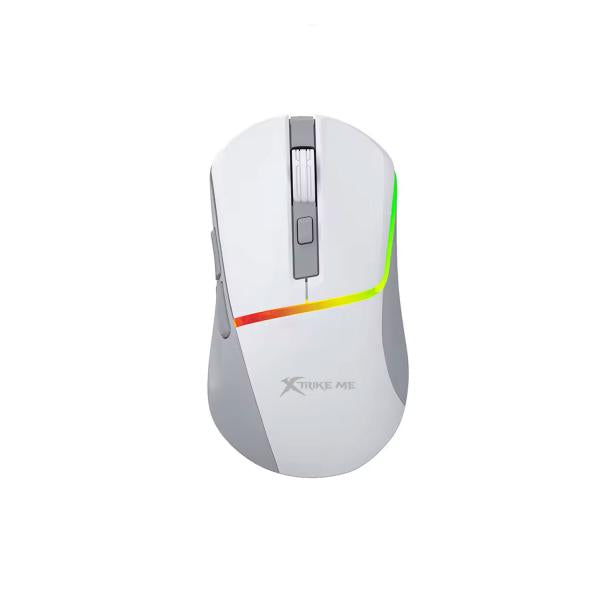 XTRIKE ME GM-322 Wired Gaming Mouse 7200 DPI RGB Backlight Ergonomic Design White