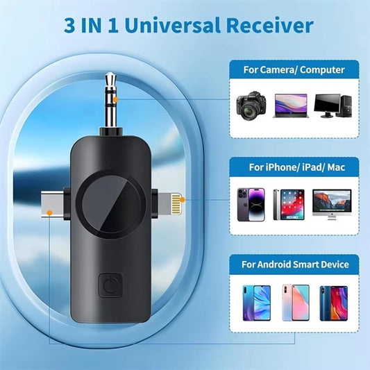 F11-2 3-in-1 Noise Cancelling Wireless Dual Microphone – Professional Audio Recording Anywhere