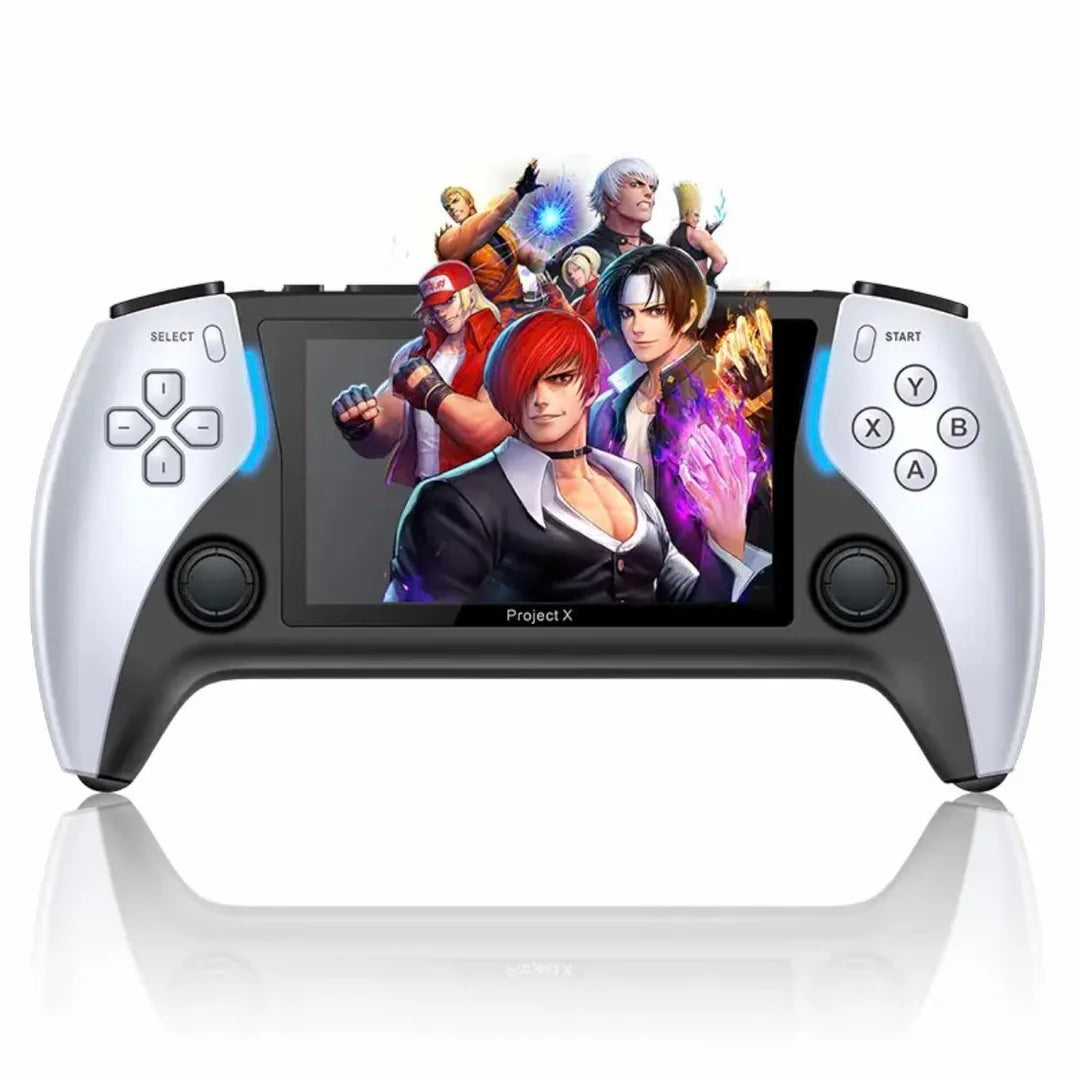 Project X PRO Handheld Gaming Console – 4.7" HD IPS Screen, PSP, PS1 & Arcade Gaming Powerhouse 40000+ Games preinstalled