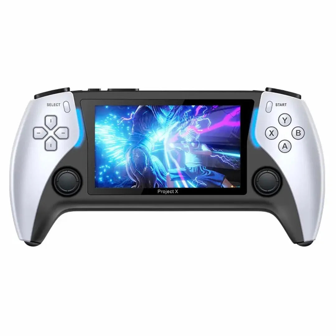 Project X PRO Handheld Gaming Console – 4.7" HD IPS Screen, PSP, PS1 & Arcade Gaming Powerhouse 40000+ Games preinstalled