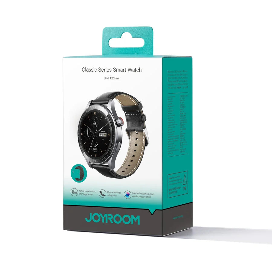 JOYROOM JR-FC2 Pro Classic Series Smart Watch – Stay Connected in Style