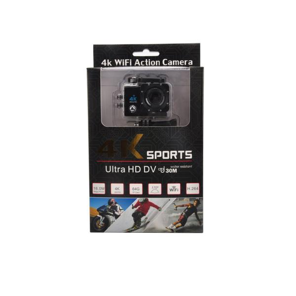 D800 4K WiFi Action Sports Camera – Ultra HD Adventure Camera with Complete Accessories Kit