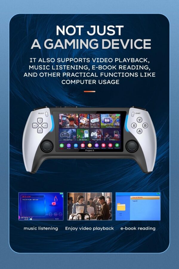 New Project X 4.3-Inch High-Definition Ips Screen handheld Game Console Supports Ps1 Arcade HD Output - Image 4