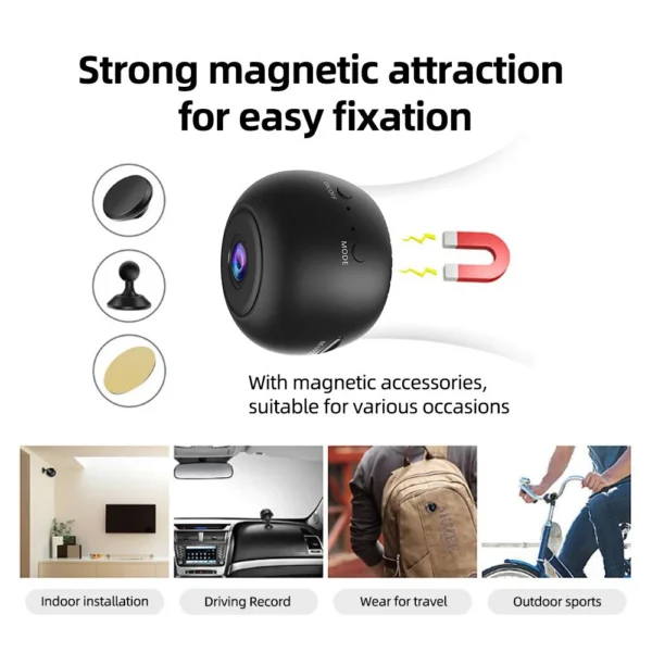 New A10 1080p Hd 2mp Wifi Mini Camera With Pix Link App - Image 2