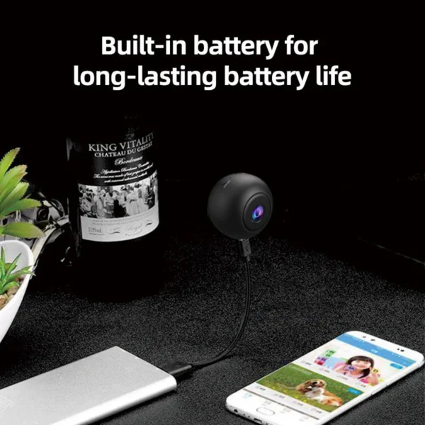 New A10 1080p Hd 2mp Wifi Mini Camera With Pix Link App - Image 3