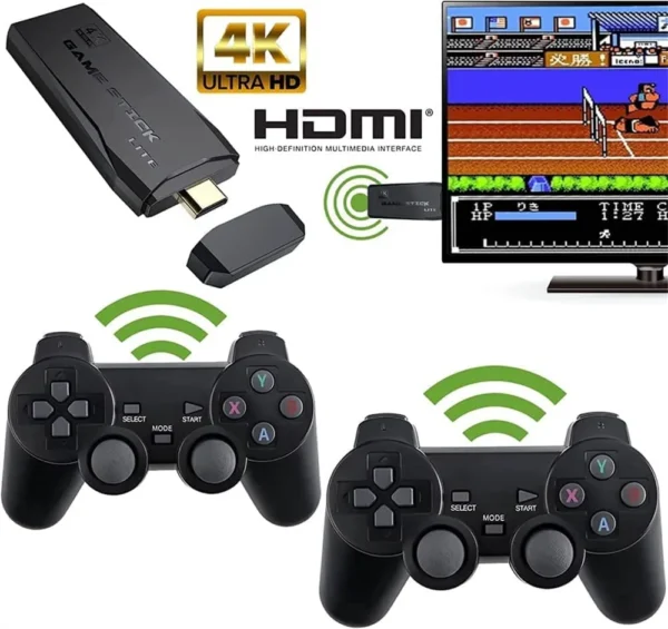 2.4G Game Stick Lite With Tekken 3 and 20000+ Games installed - Image 3