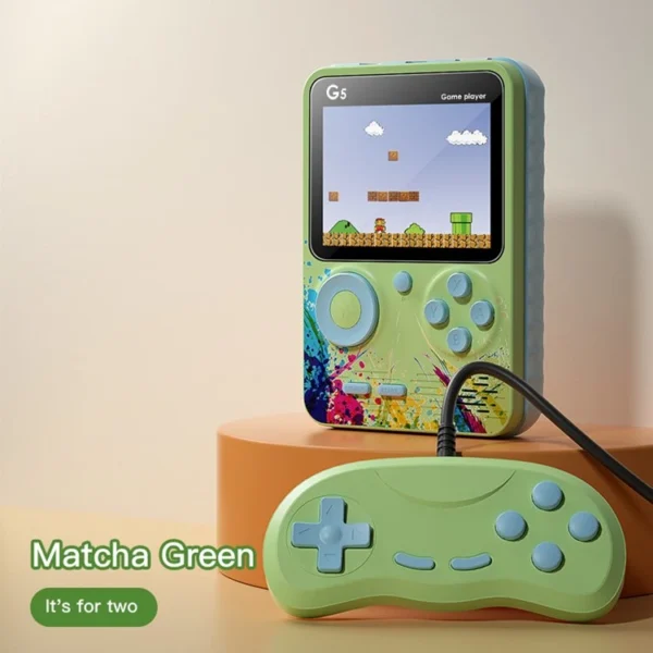 G5 Handheld Game Box – Built-in 500 Games, 3.0-Inch LCD Screen, and Extra Controller - Image 6
