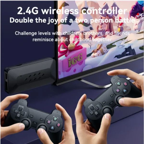 M33 Gamestick 3D 64GB 2.4G Wireless Controller 30000 Video Games - Image 3