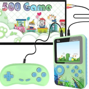 G5 Handheld Game Box – Built-in 500 Games, 3.0-Inch LCD Screen, and Extra Controller