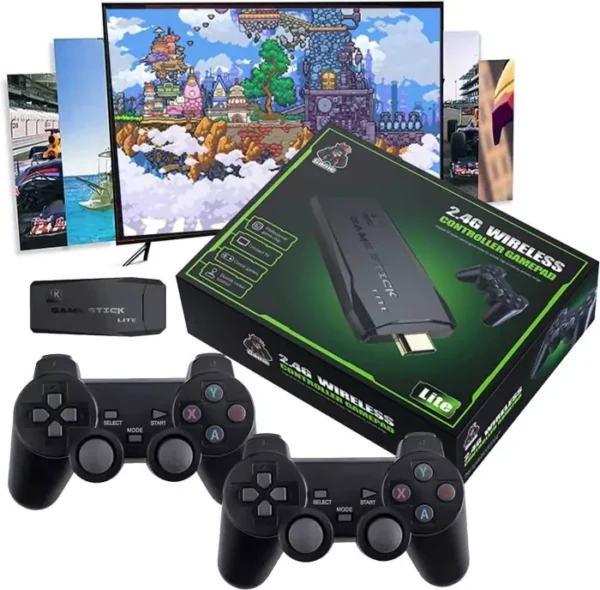 2.4G Game Stick Lite With Tekken 3 and 20000+ Games installed - Image 2