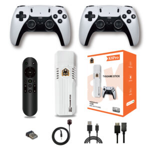 K8 Pro Classic Game Stick – 40,000+ Games, 8K HD TV Support, Android 12.1, and 2.4G Wireless Console