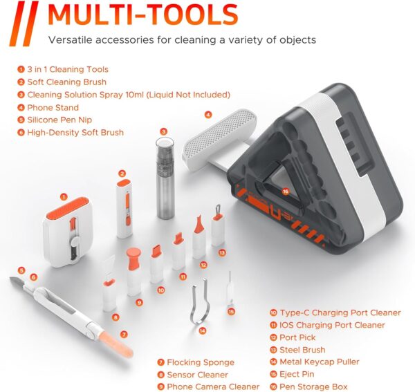 Q6C MultiFunction Cleaning Pen 24-in-1 - Image 4